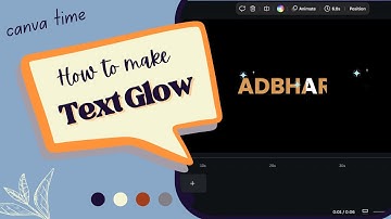 Create Glowing Text in Canva | Easy Glow Effect Tutorial (Step-by-Step Guide)