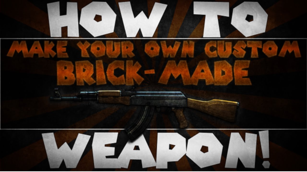 How To Make Your Own Custom Weapon On Roblox 2015 Youtube - roblox how to create weapons
