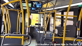 MTA NYCT Bus 2015 NovaBus LFS Ride On The S44