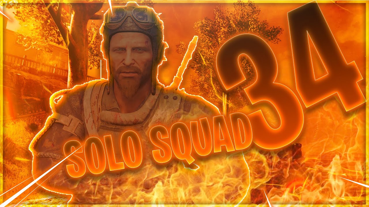 34 Kill Solo Squad BO4 Alcatraz Game - YouTube