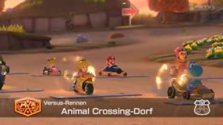 Wii U - Mario Kart 8 - Animal Crossing-Dorf