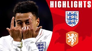 Netherlands 0-1 England | Lingard Scores Winner in Promising Night for England | Official Highlights