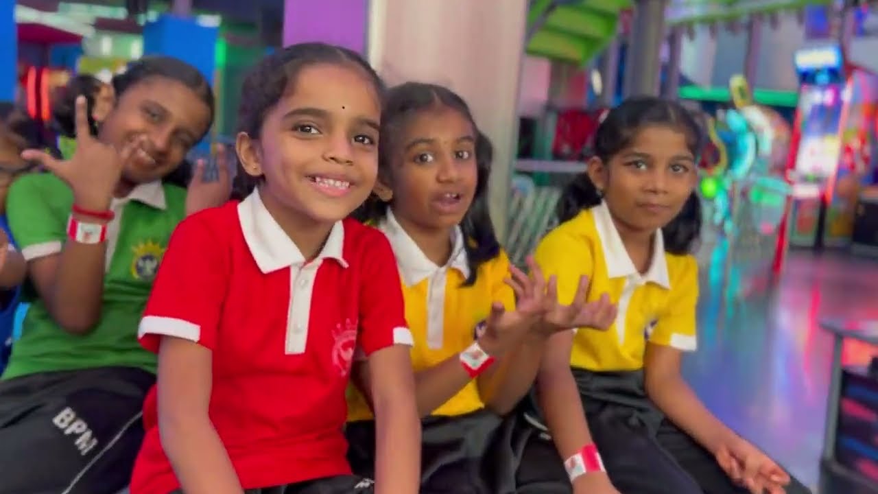 A fun-filled day at Lulu Mall ! Classes 1–4 enjoyed shopping, smiles, and a wonderful movie 🍿✨