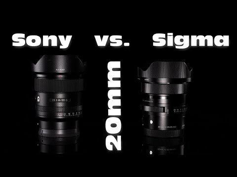 Sigma 20mm f/2 vs. Sony 20mm f/1.8 Lens Review