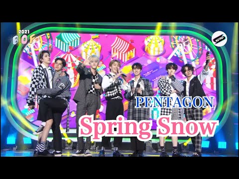 【日本語訳】Spring Snow-PENTAGON(펜타곤) [2021 부산원아시아 페스티벌] 2021 BOF