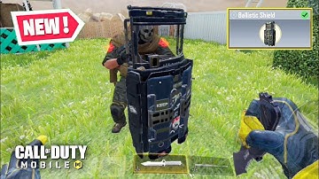 *NEW* BALLISTIC SHIELD OPERATOR SKILL GAMEPLAY in CALL OF DUTY MOBILE!! SEASON 12