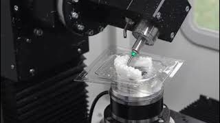 Demonstration of clear aligner trimming machine KA-200