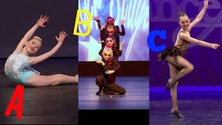 Discover your ABC&#39;s with my favorite dances // Dance moms