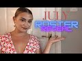 July roster reveal  where am i flying to this month  megan rose