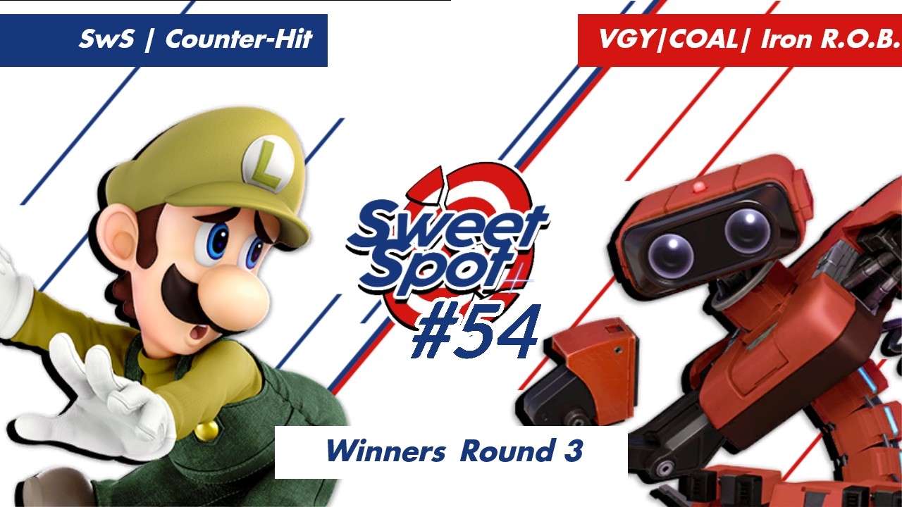Sweetspot #54 Winners Round 3 - SwS | Counter-Hit (Luigi) VS VGY | COAL | Iron R.O.B. (ROB)