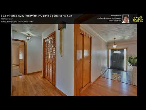 323 Virginia Ave, Peckville, PA home video tour