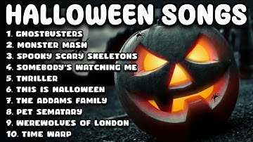 Top Halloween Songs of All Time 🎃 Best Halloween Music Playlist 👻 Halloween Music Mix
