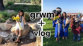 8th grade graduation grwm + vlog!