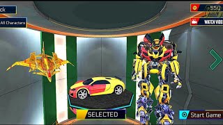 Multi Robot Jet Transform War 2021: Car Robot Jet Transform - Android Gameplay screenshot 4