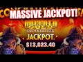 BUFFALO GOLD MASSIVE JACKPOT ON CASINO SLOT MACHINE!