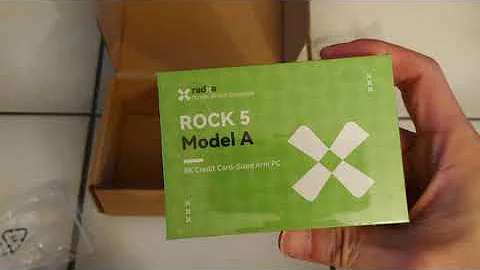 Unboxing Radxa Rock 5 Model A Rockchip RK3588S SBC