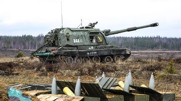 Msta-S - Russian 152.4 Mm Self-Propelled Howitzer