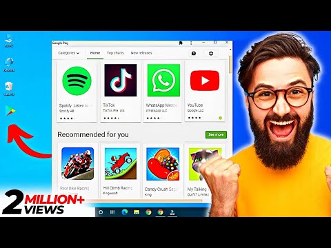 How to Install Google Play Store on PC ✔ How to Download & Install Playstore Apps in Laptop or PC