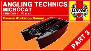 MODIFY MICROCAT BAIT BOAT - Re-wiring the Boat (Part 3)