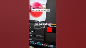 Substrate colored glass #ue5 #unrealengine #material #gamedev