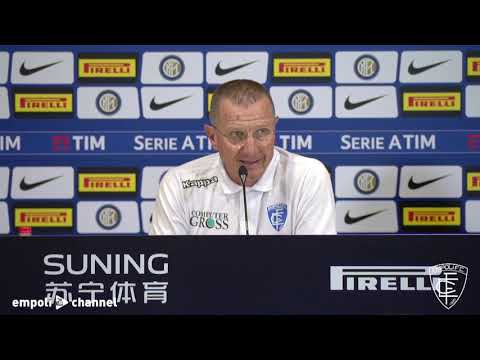 Le parole di mister Andreazzoli al termine di Inter-Empoli