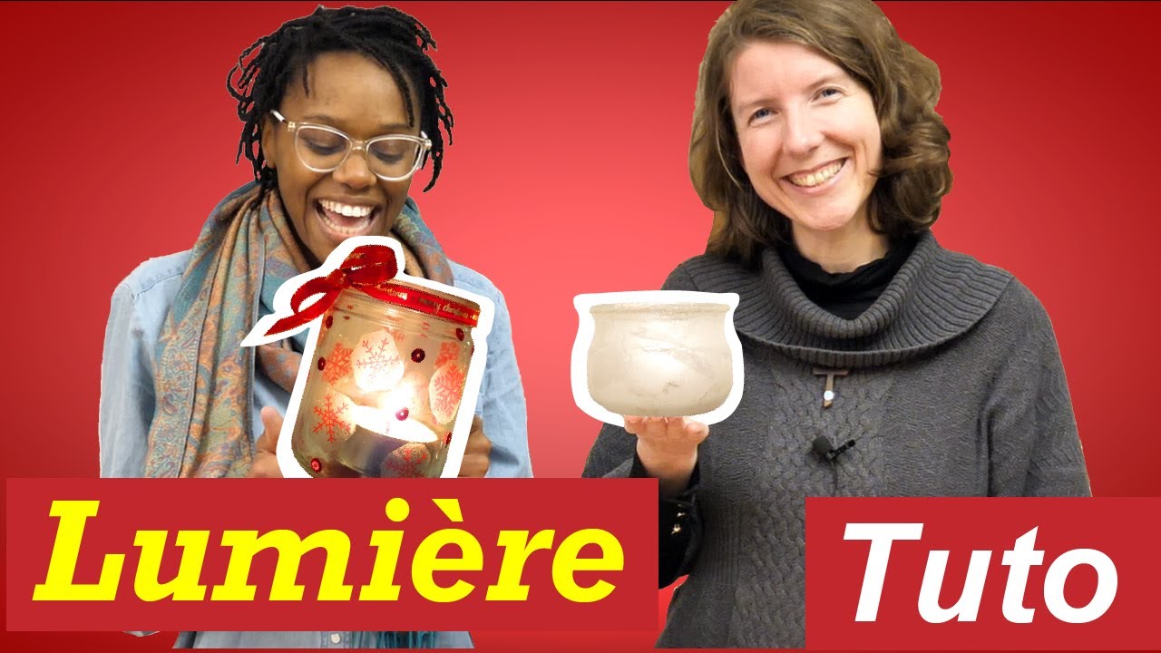 Photophore 🎄 à faire soi-même 👑  DIY- TUTO