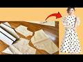 Sew Your Own Elegant V-Neck Polka Dot Dress | Timeless Style For Women Over 50