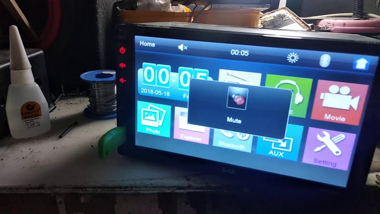 Tutorial Mengganti Logo Head unit double din DHD YouTube