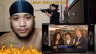 Kurrkyy Reacts to ( Back Of Library Smells Like Weed )