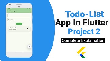 Flutter ToDo App Tutorial for Beginners [Hindi/Urdu]