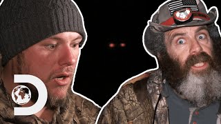 Red-Eyed Monster Stalks The Hunters I Mountain Monsters