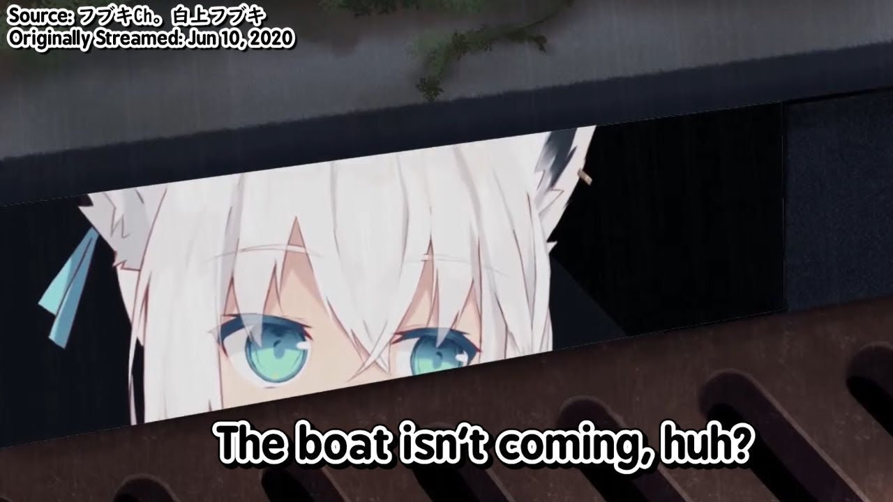 Fubuki of the storm drain, what is your wisdom? [Hololive] (ENG SUB)