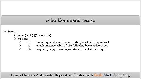 Section-5: Video-2 : Basics of echo command for Scripting | Part-1 | VRTechnologies | By NarendraP