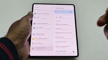 How to Enable the Developer Options on Samsung Galaxy Z Fold 3, Z Flip 3 etc.