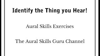 Identify the Thing you Hear - Level 3, Exercise 16