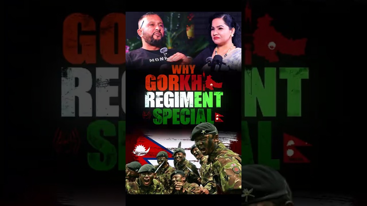 ⚔️Gorkhas Truly Special ❤️🫡 | Col Rajeev Bharwan #indianarmy #podcast #army