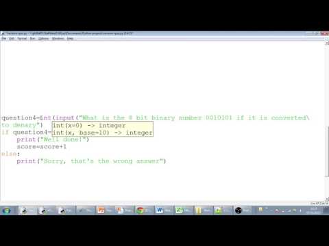 Python Tutorial 4 Use different types of data eg int and float