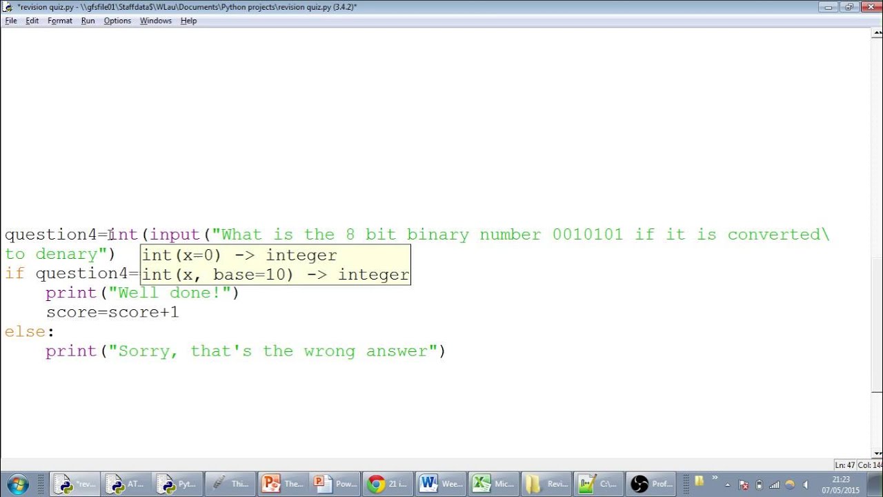 Python Tutorial 4 Use different types of data eg int and float - YouTube