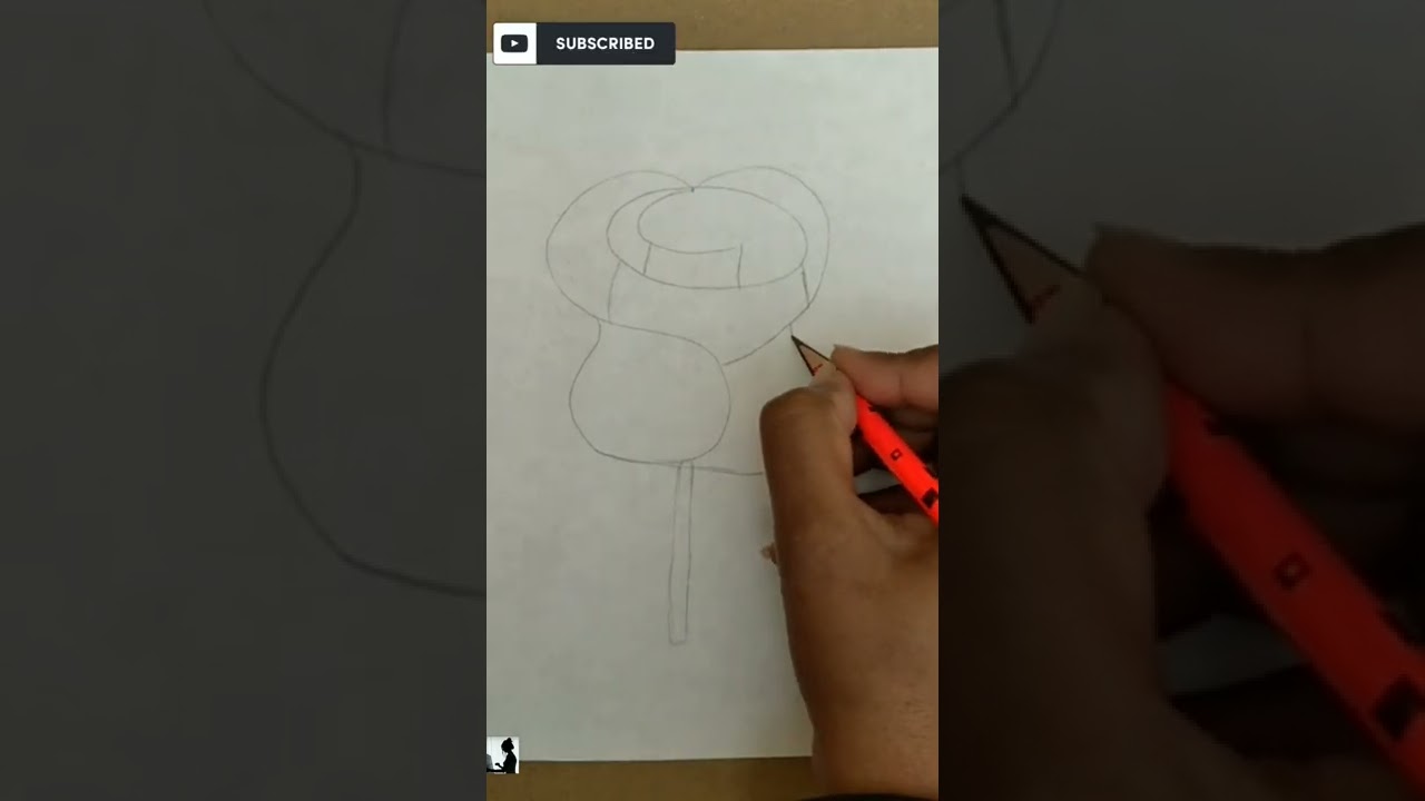 How To Draw Easy Flower Rose 🌹 Happy Rose Day 2022🌹