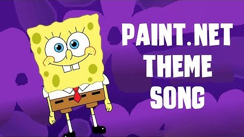 The SpongeBob Theme Song REANIMATED IN PAINT.NET!!!!!