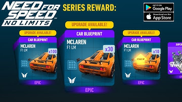 Unlocked McLaren F1 LM • NFS: No Limits Special Vault Event
