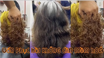 Hướng dẫn uốn phục hồi karratin chuyên không mềm hoá