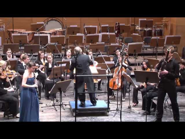 Strauss - Duo concertant pour clarinette, basson, orch. à cordes et harpes : Sébastien Batut, clarinette