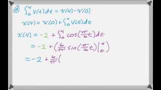 Calc AB 2012 FRQ #6