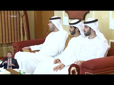 سعود بن راشد المعلا يستقبل السفير البحريني