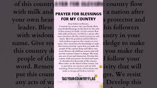 Prayer for your country. ?? ?????? prayer jesus youtubeshorts faith morning