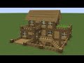 Minecraft  how to build a large survival house 4