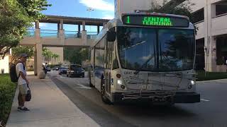 Broward County Transit Bus 1 Departure, Aventura Mall, 2008 NABI 40-LFW GEN II [RETIRED]