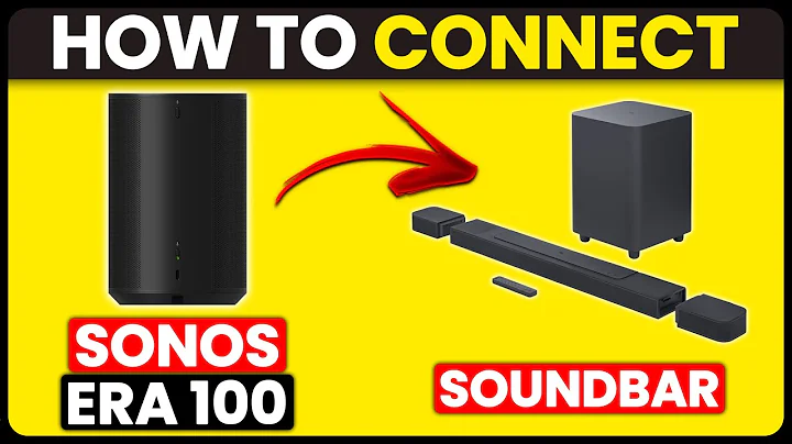 How To Connect Sonos Era 100 To Soundbar (How To Pair Sonos Era 100 To Soundbar)