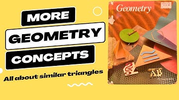 Solving Similar Triangles using the Geometric Mean